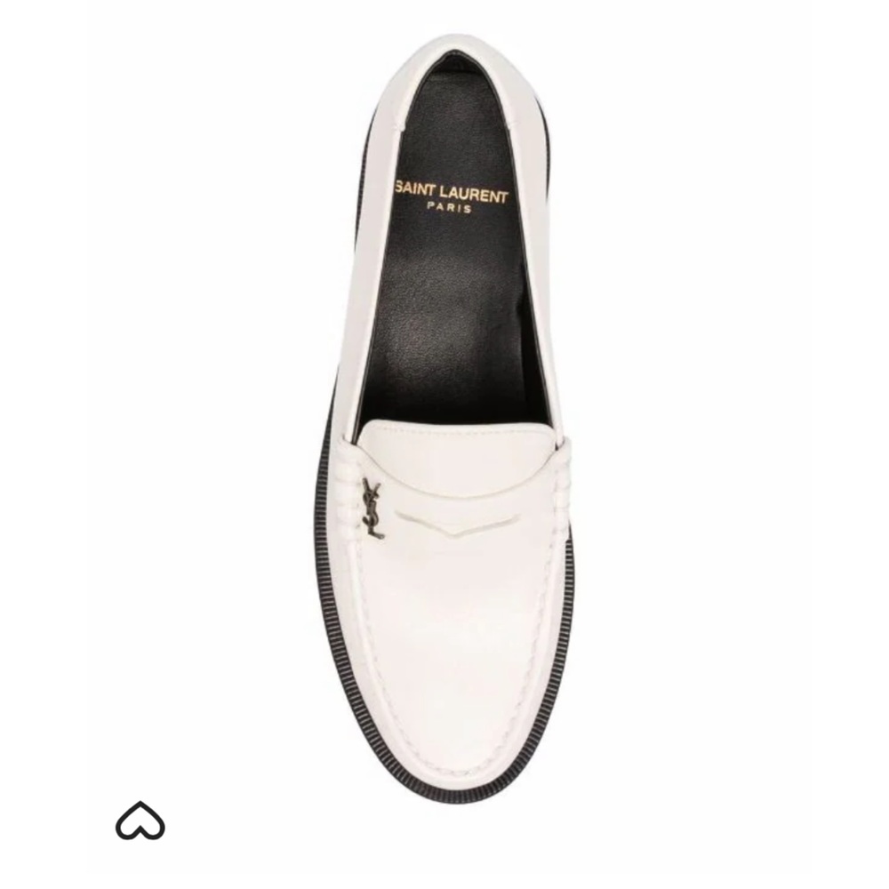 YSL LE LOAFER PENNY SLIPPERS IN SMOOTH LEATHER - Picture 4 of 10